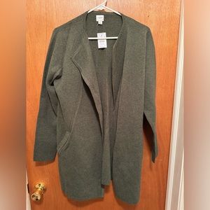 J Crew Sweater Jacket